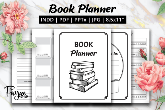 Download Books Reading Planner, Books Review, KDP - Premium Resources