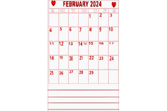 Download February Calendar for Journals - Journals Collection